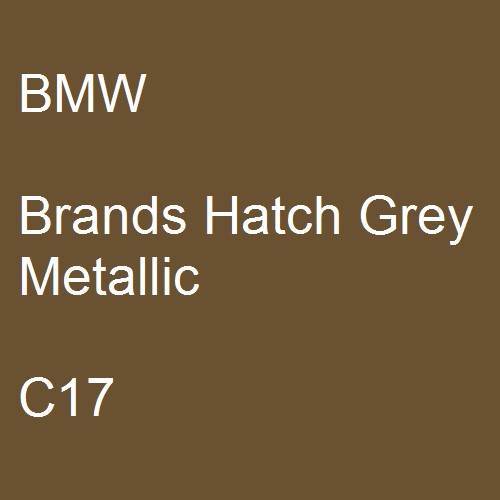BMW, Brands Hatch Grey Metallic, C17.